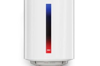 Gm Balin 15L Storage Water Heater (Geyser) | Hydrodynamic Technology For Higher Hot Water Output | Energy Efficient |4 Star| Isi Marked – White