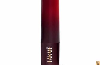 Lakme Forever Matte Lipstick, Waterproof, Non Drying, Creamy Matte Bullet Lipstick Made With French Rose Oil Extracts, Plum Obsession, 4.5G